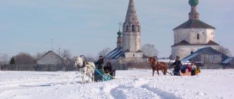 Зимой суздаль